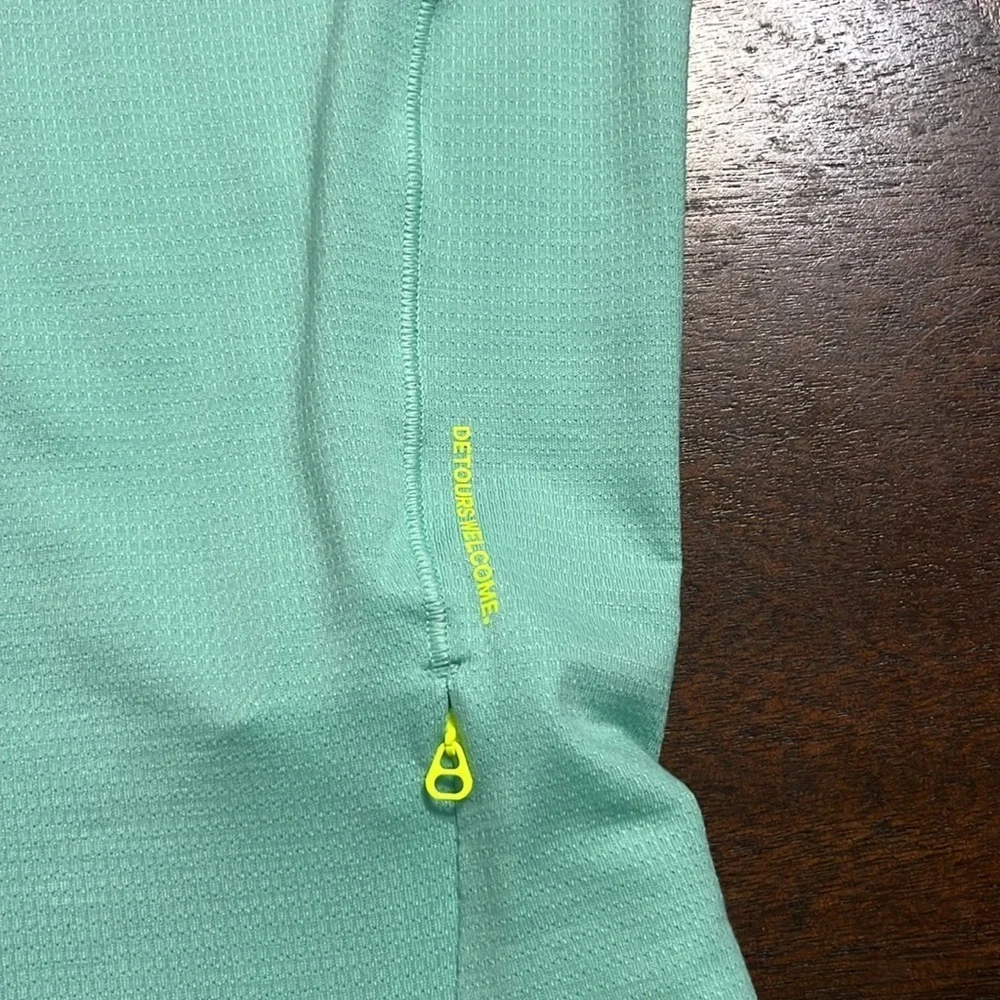 Lululemon Cap Sleeve Hiking Tank Top Wild Mint